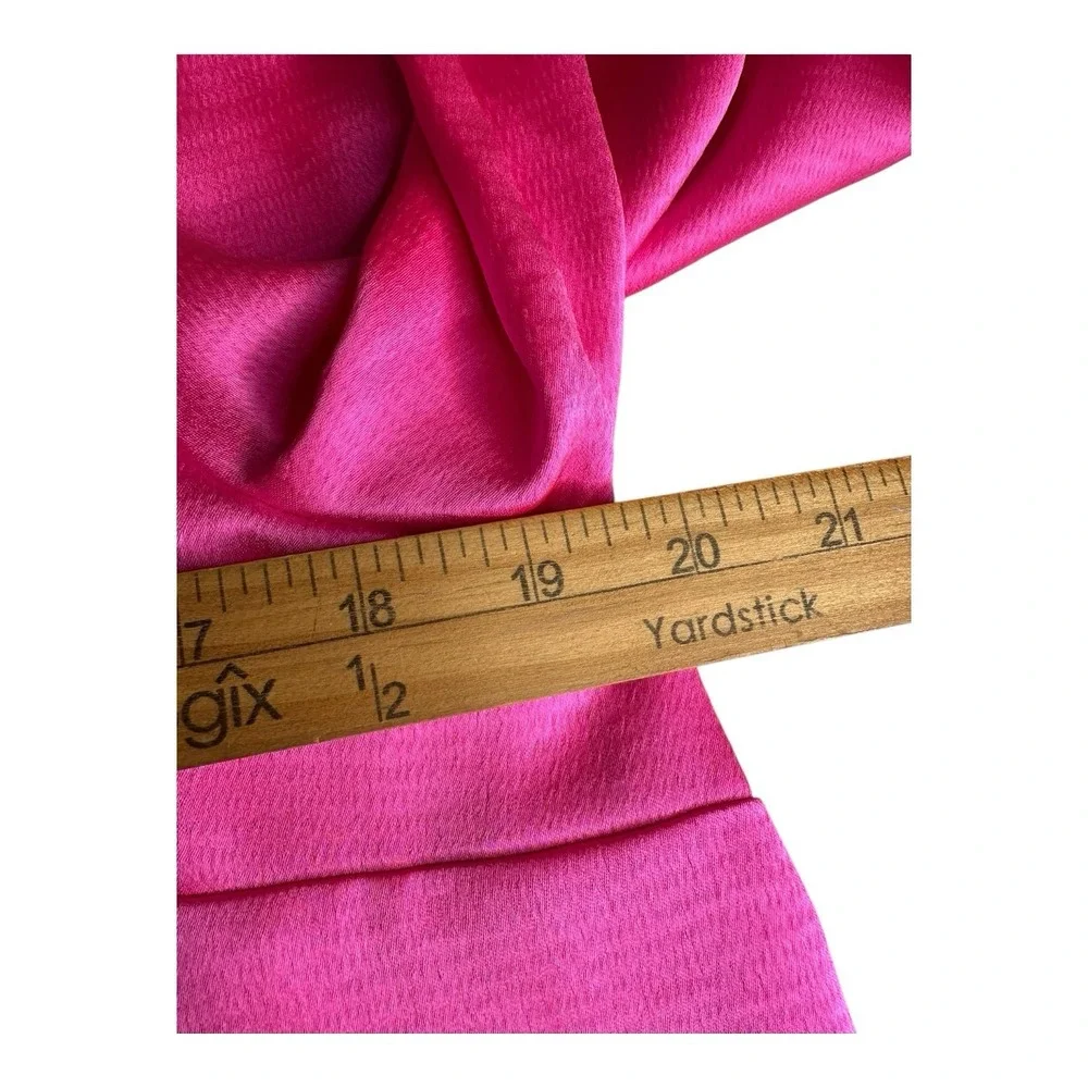 Lilly Pulitzer‎ Jaylene Dark Pink Party Puff Long Sleeve Jacquard Size 10